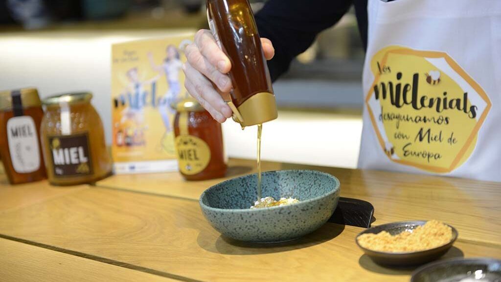 Desayuno con miel