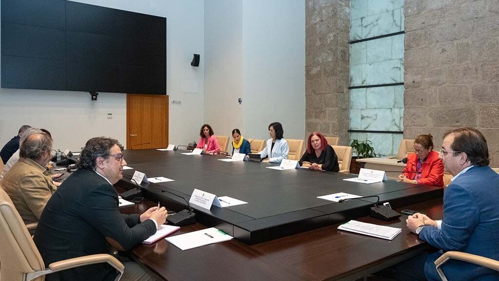 La Junta de Extremadura pedirá la declaración de zona catastrófica para las áreas cereceras del norte de Cáceres por la pérdida de cosechas 20230607 5 NP Consejo de Gobierno
