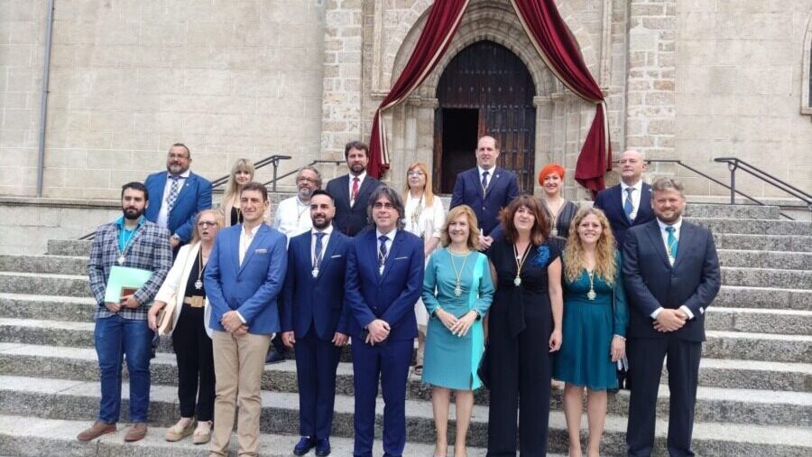 Luis Francisco Martín, del PP, nuevo regidor de la ciudad de Béjar con el apoyo de Vox FOTOGRAFIA 17.06.2023