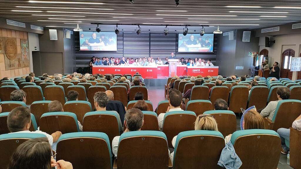 El Comité Provincial del PSOE respalda por unanimidad a Miguel Á. Morales para ser el nuevo presidente de la Diputación de Cáceres IMG20230608181317 2