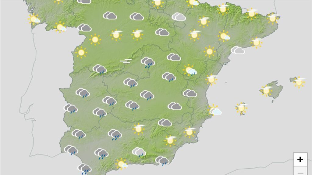 El 112 Extremadura activa la alerta amarilla por lluvias en el norte de la provincia de Cáceres Screenshot 2023 06 08 at 09 45 32 Espana Agencia Estatal de Meteorologia AEMET