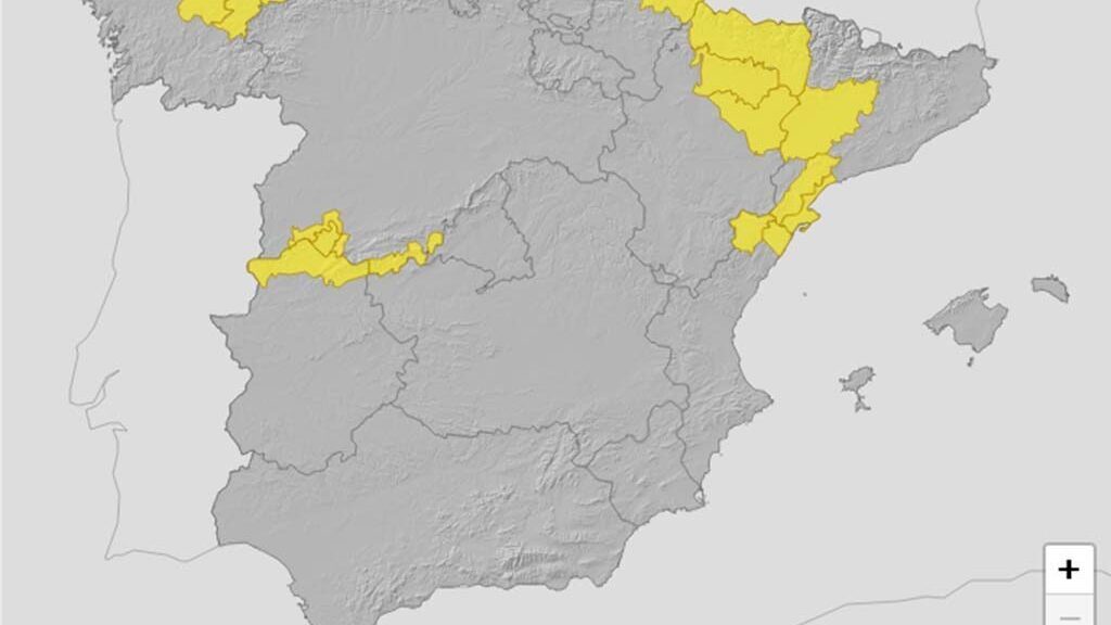 La Aemet mantiene la alerta amarilla por lluvias en el norte de Cáceres hasta las 19 horas de hoy viernes Screenshot 2023 06 09 at 07 56 05 Avisos meteorologicos Agencia Estatal de Meteorologia AEMET