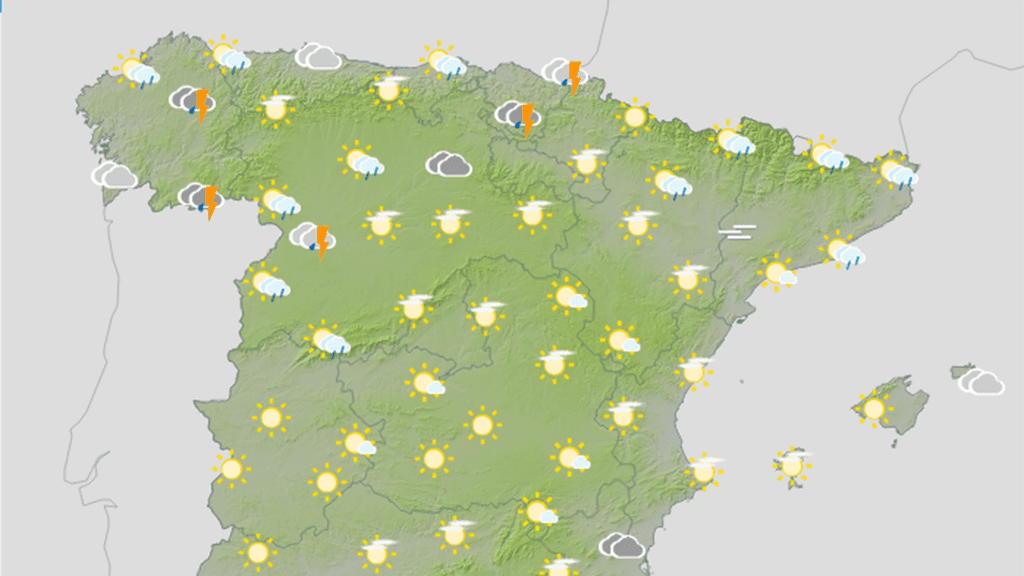 Alerta amarilla por lluvias y tormentas en el sur de Castilla y León Screenshot 2023 06 12 at 08 10 25 Espana Agencia Estatal de Meteorologia AEMET. Gobierno de Espana