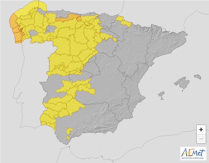 Screenshot 2023 10 16 at 18 21 17 Avisos meteorologicos Agencia Estatal de Meteorologia AEMET. Gobierno de Espana