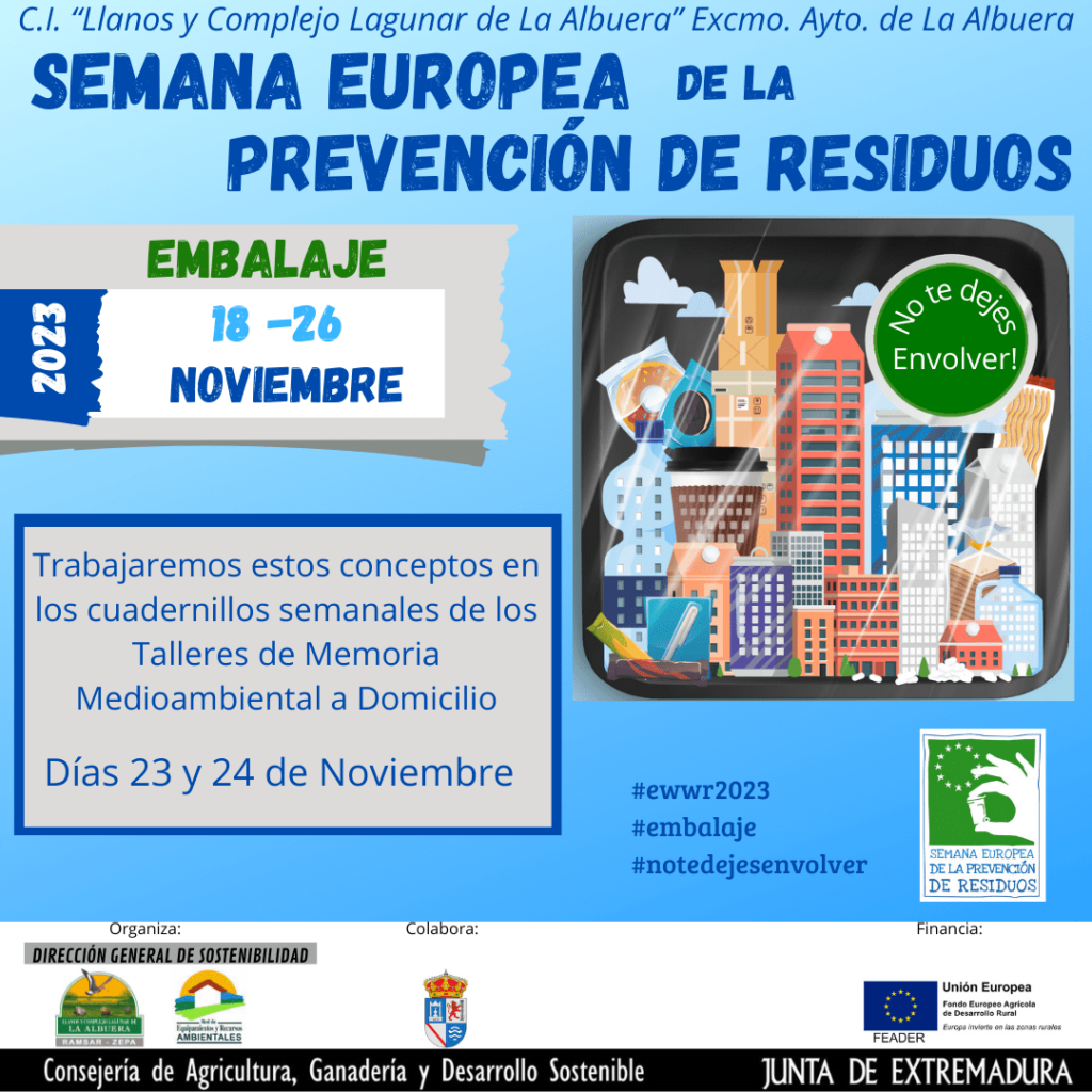 20231121 1 NP Sostenibilidad Semana Europea de la Prevencion de Residuos de Envases Taller 23 y 24 noviembre