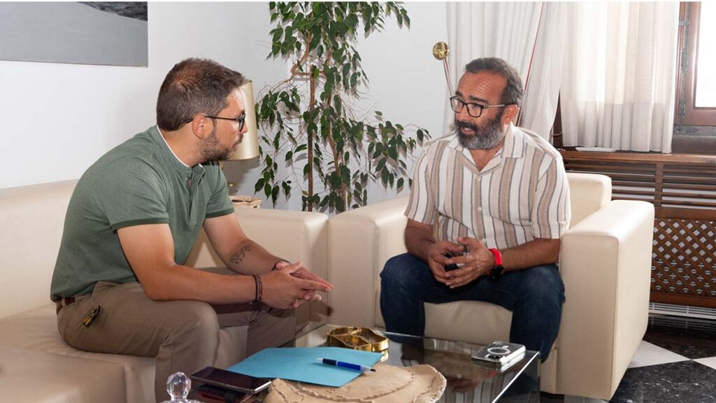 Morales señala que asegurar una atención sanitaria de calidad en los territorios es imprescindible para hacer frente al reto demográfico Reunion Plataforma Hospital Mancomunidad San Pedro 2