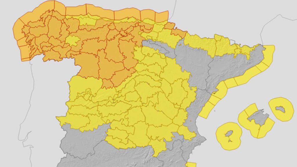 El Centro de Urgencias y Emergencias 112 de Extremadura informa sobre la activación de alerta amarilla por lluvias y vientos en la provincia de Cáceres kjhj