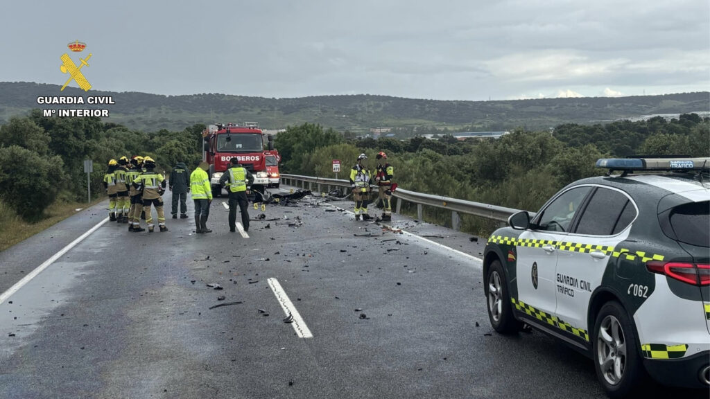 Accidente cerca de Plasencia