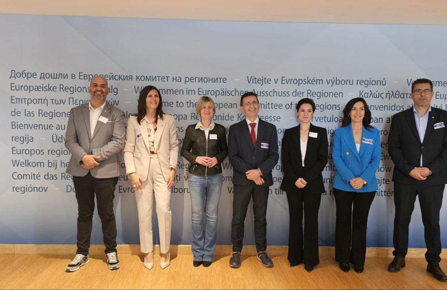 Diputación de Cáceres, como miembro de la Red Partenalia, pide en Bruselas un mayor protagonismo de los gobiernos locales intermedios en los programas europeos Esther bruselas