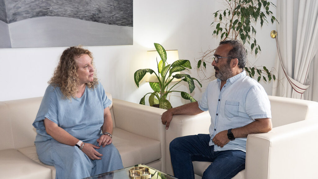 Avanzar en la concertación social ha sido abordado en la reunión entre el presidente de la Diputación de Cáceres y la nueva secretaria regional de CC.OO CCoo 2