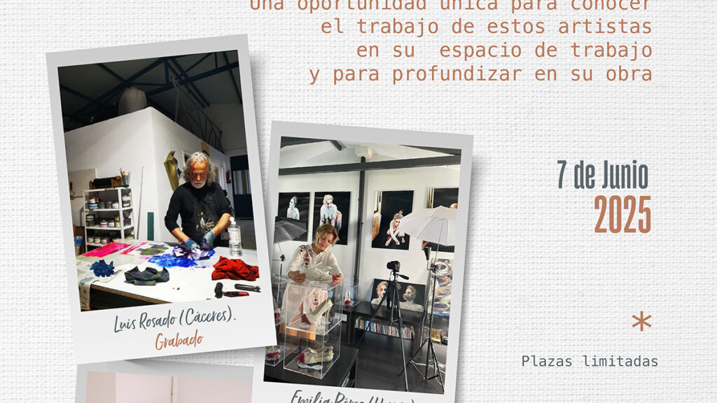 “Estudios abiertos”, una jornada para conocer el arte desde dentro ESTUDIOS ABIERTOS