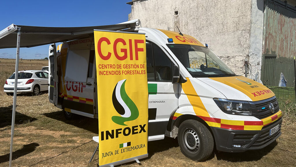 El Plan INFOEX ha intervenido en 57 incidentes en la semana que finaliza Plan Infoex