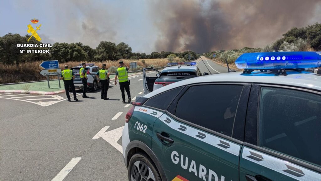 El Plan Infoex mantiene el nivel 1 en un incendio forestal en el término municipal de Cáceres, próximo a Plasenzuela WhatsApp Image 2025-06-17 at 15.30.46