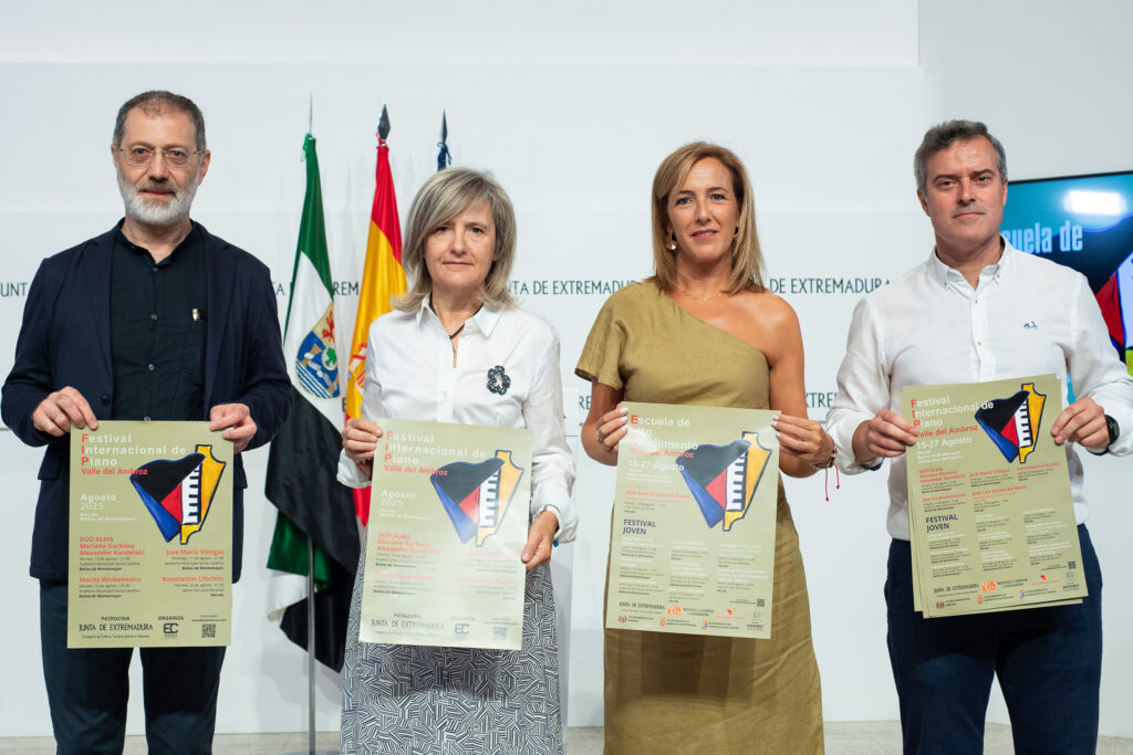 Bazaga destaca que la EAR ‘Valle del Ambroz’ representa una apuesta por posicionar a Extremadura en el mapa internacional de la formación musical Valle del Ambroz