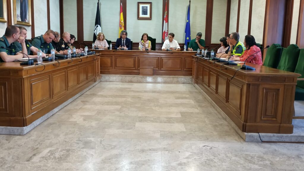 La Junta Local de Seguridad de Béjar se reunión para conocer la situación de la ciudad junta local de Seguridad