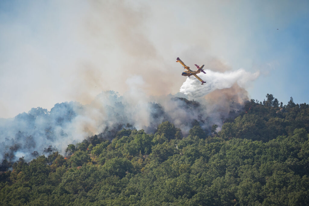 La población de Hervás no correo peligro, a pesar de que la extinción es crítica por las características del incendio 54720582831_5f8c36d759_o