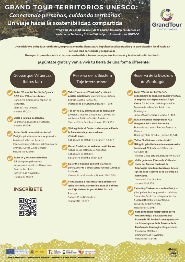 Cartel Programa de sensibilización_Grand Tour