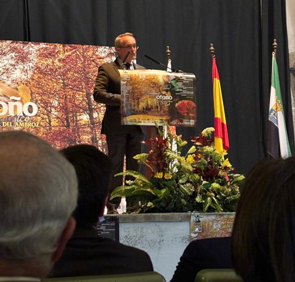 La Junta muestra su apoyo al Otoño Mágico del Valle del Ambroz y destaca las ayudas implementadas tras los incendios en la zona Portada