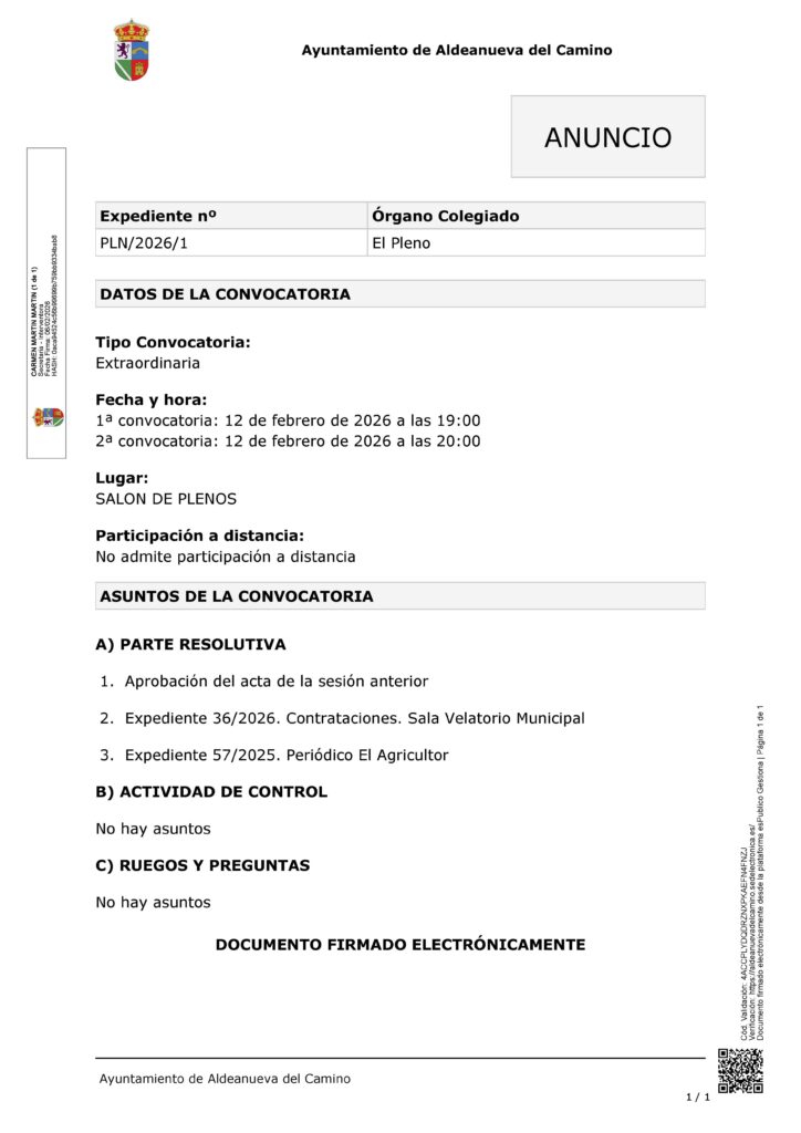 20260206_Comunicación_Anuncio de la convocatoria