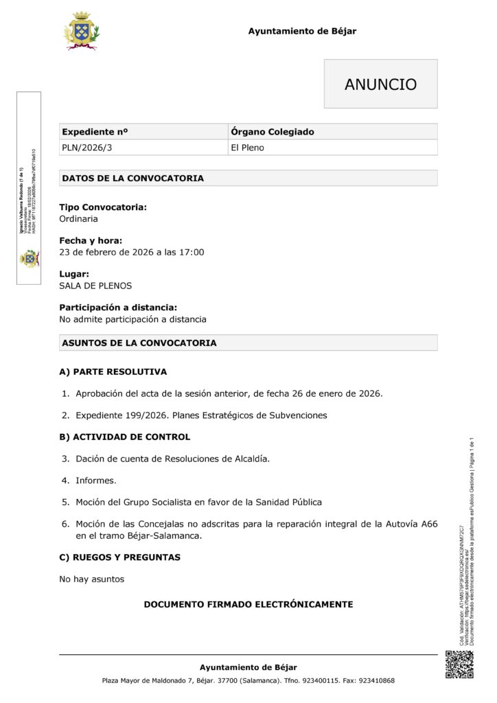 20260218_Comunicación_Anuncio de la convocatoria