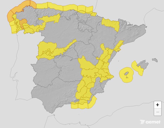 Alerta Amarilla Norte de Cáceres 1