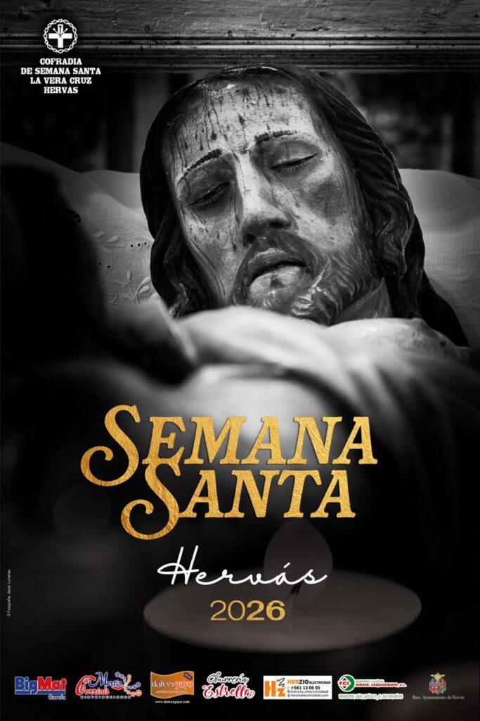 Cartel de Semana Santa de Hervás 2026.