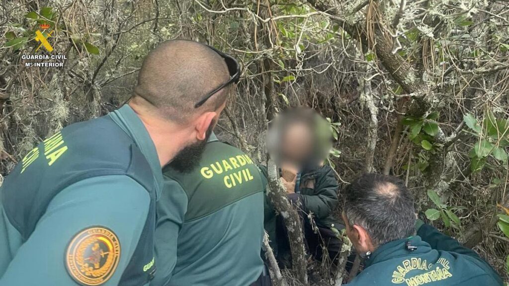 Rescate hombre de Las Hurdes