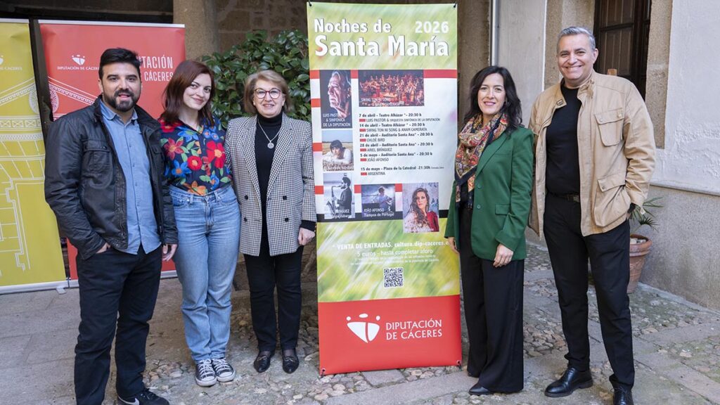 Swing, jazz, flamenco, canción de autor o ritmos afrocaribeños, en la XXIV edición de “Noches de Santa María 10