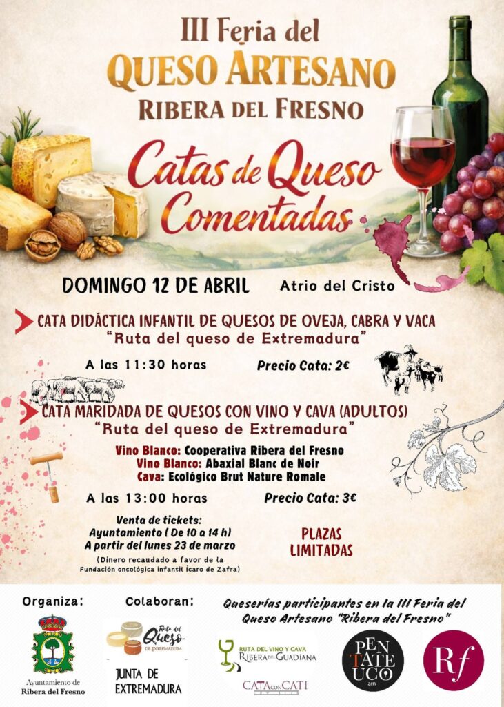 7 abril cartel 1 Feria Queso Ribera Fresno