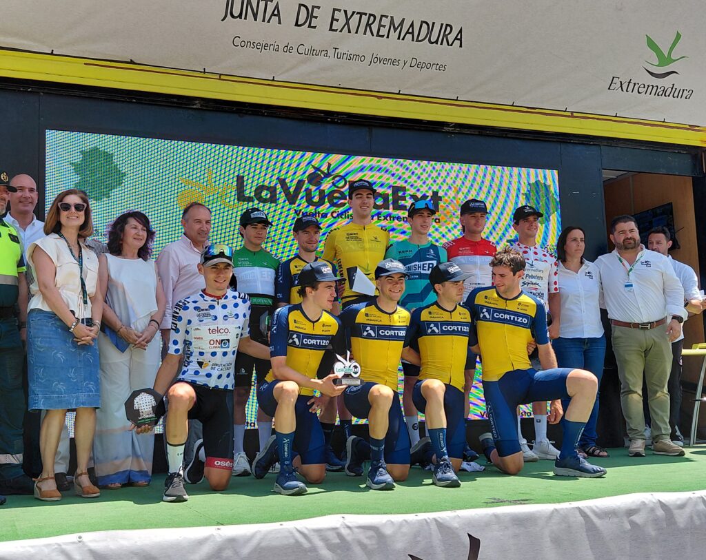 La Junta destaca el éxito de la Vuelta a Extremadura en una última etapa de gran nivel y con el impulso del deporte base 20260614_145150