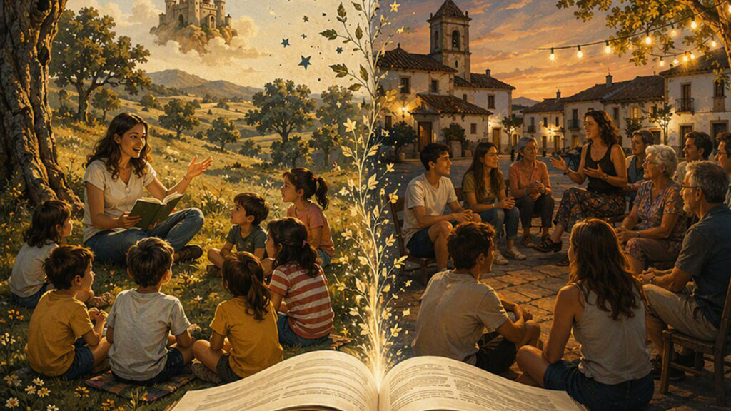 «Leer al Fresco»: cuando la lectura encuentra su lugar bajo las estrellas CuentaCuentos Historias que nos unen (1)-2