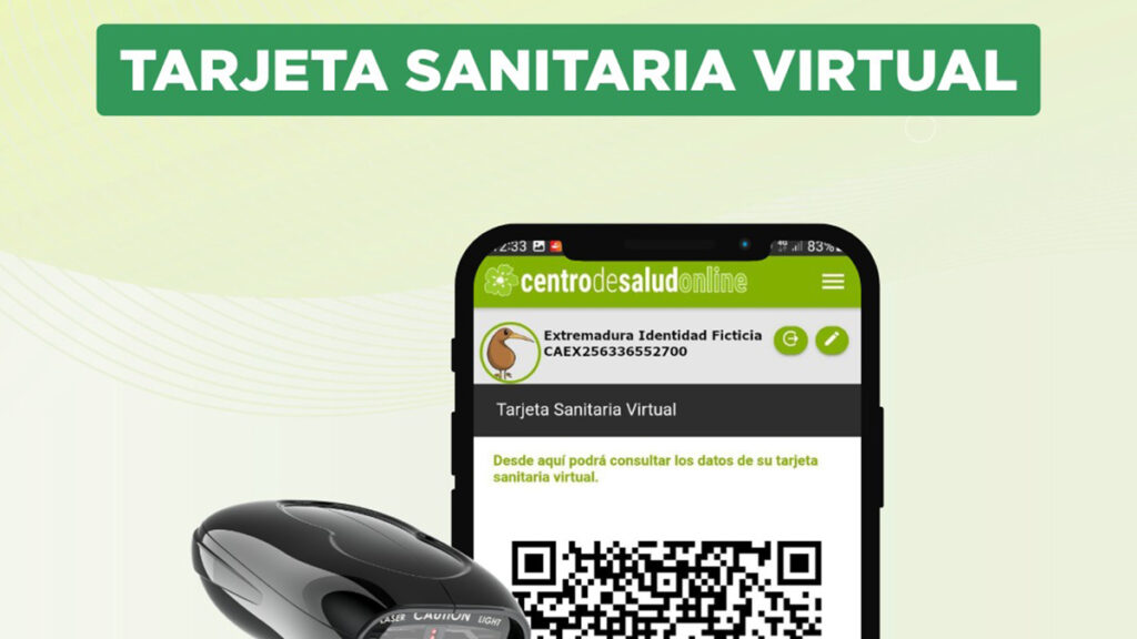 La Tarjeta Sanitaria Virtual ya está operativa en el Servicio Extremeño de Salud y en las farmacias de Extremadura Tarjeta Sanitaria