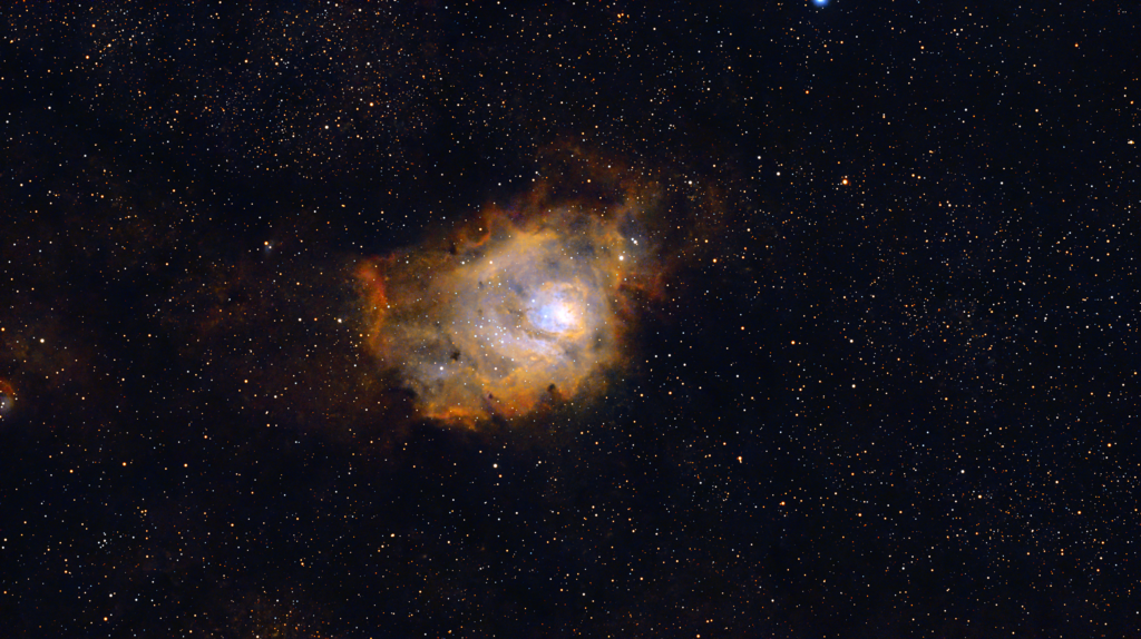 Predicción especial. Eclipse del 12 de agosto de 2026 Nebulosa de la Laguna o Messier