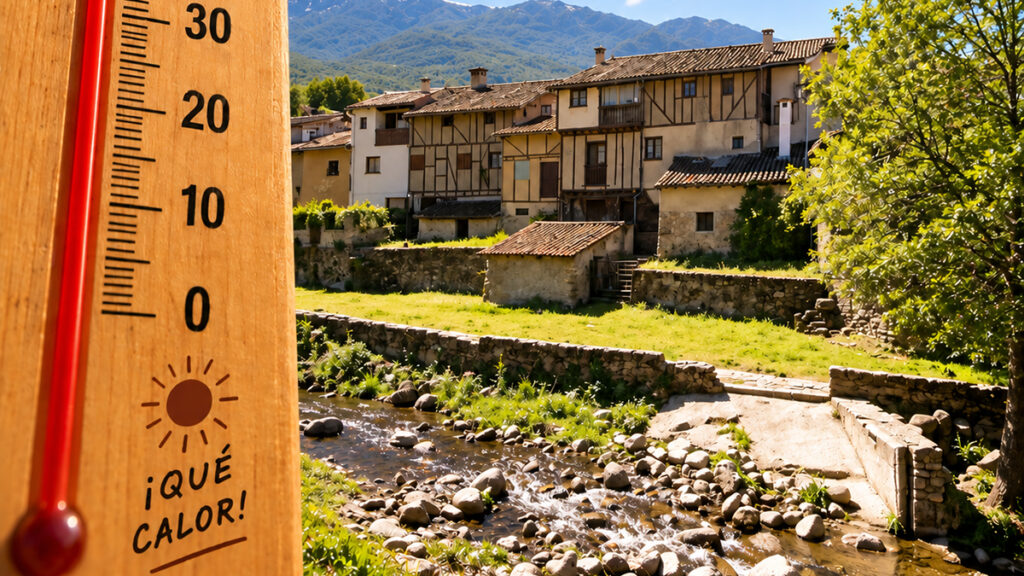 Alerta amarilla para mañana por altas temperaturas en Hervás y el Valle del Ambroz Hervás calor w