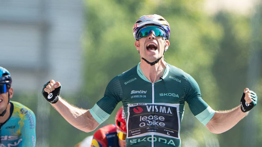 Córdoba se vuelve a rendir a Van Aert a Van Aert La Vuelta