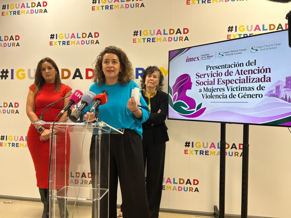 El IMEX amplía la atención a víctimas de violencia de género a 14 municipios de Extremadura Violencia de género Extremadura: presentación del servicio del IMEX