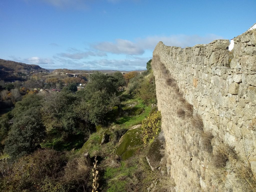 Vista de la muralla de Béjar (2). Foto, UPL.
