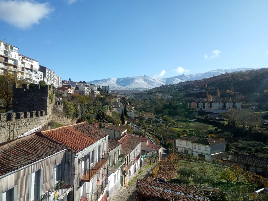 Vista de la muralla de Béjar (3). Foto, UPL.