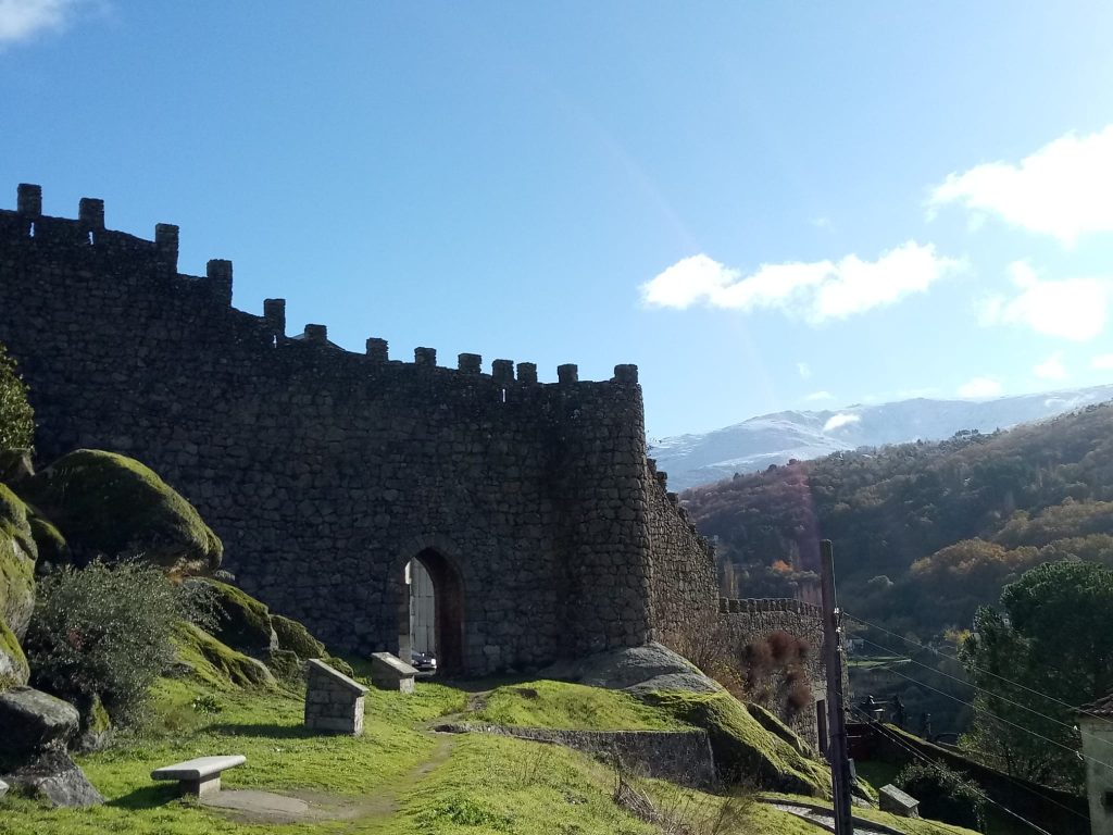 Vista de la muralla de Béjar (4). Foto, UPL.